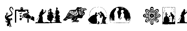 Random Dingbats font preview